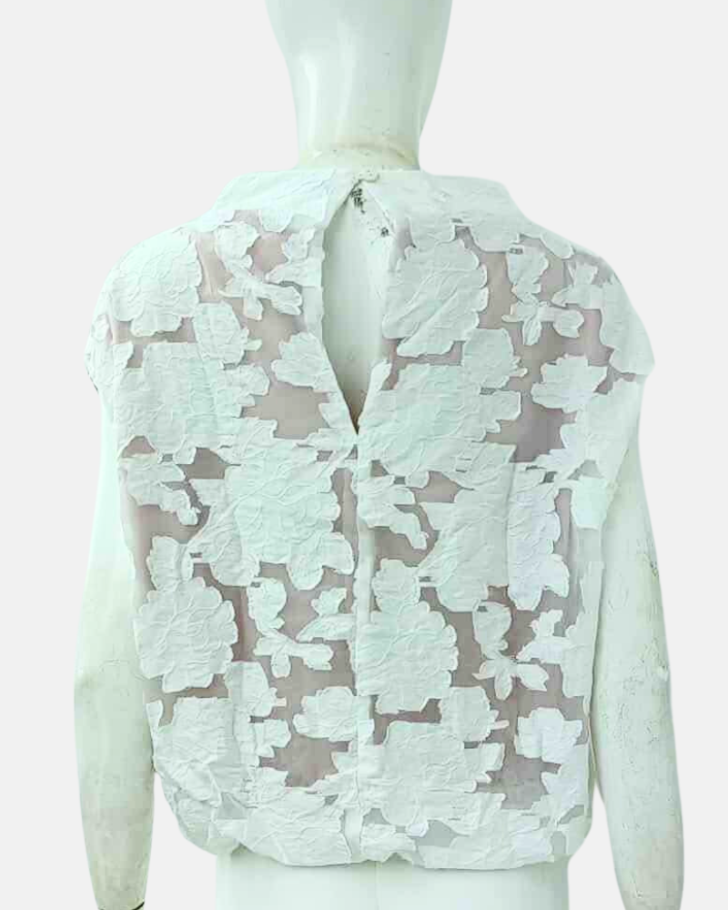 Hera Short Sleeves Lace Top