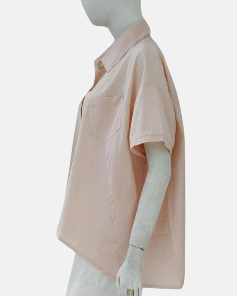 Dionne Short Sleeved Cotton Top