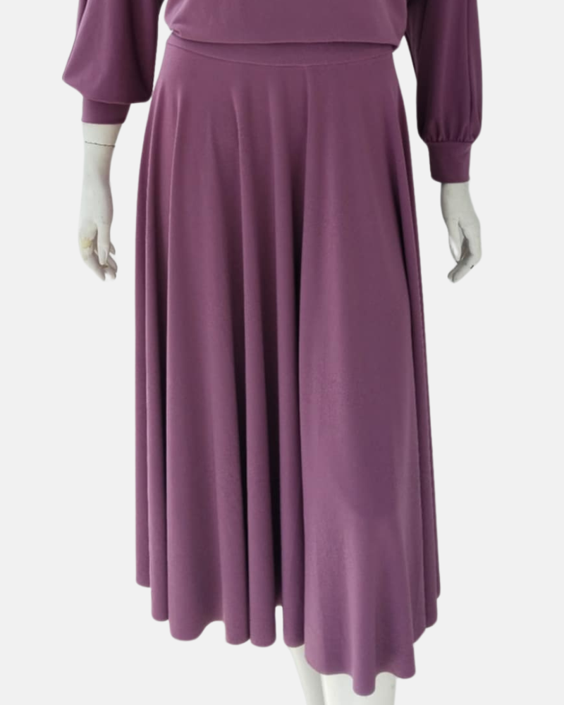 Zanya A-Line Midi Skirt