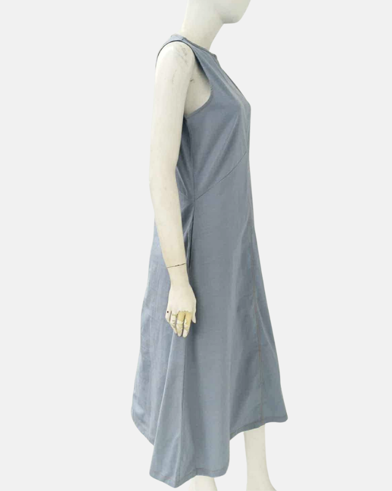 Calypso Denim Midi Dress