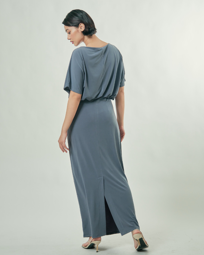 Celeste Dolman Sleeve Jersey Maxi Dress