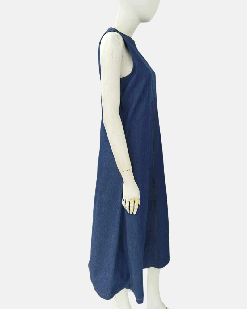 Calypso Denim Midi Dress