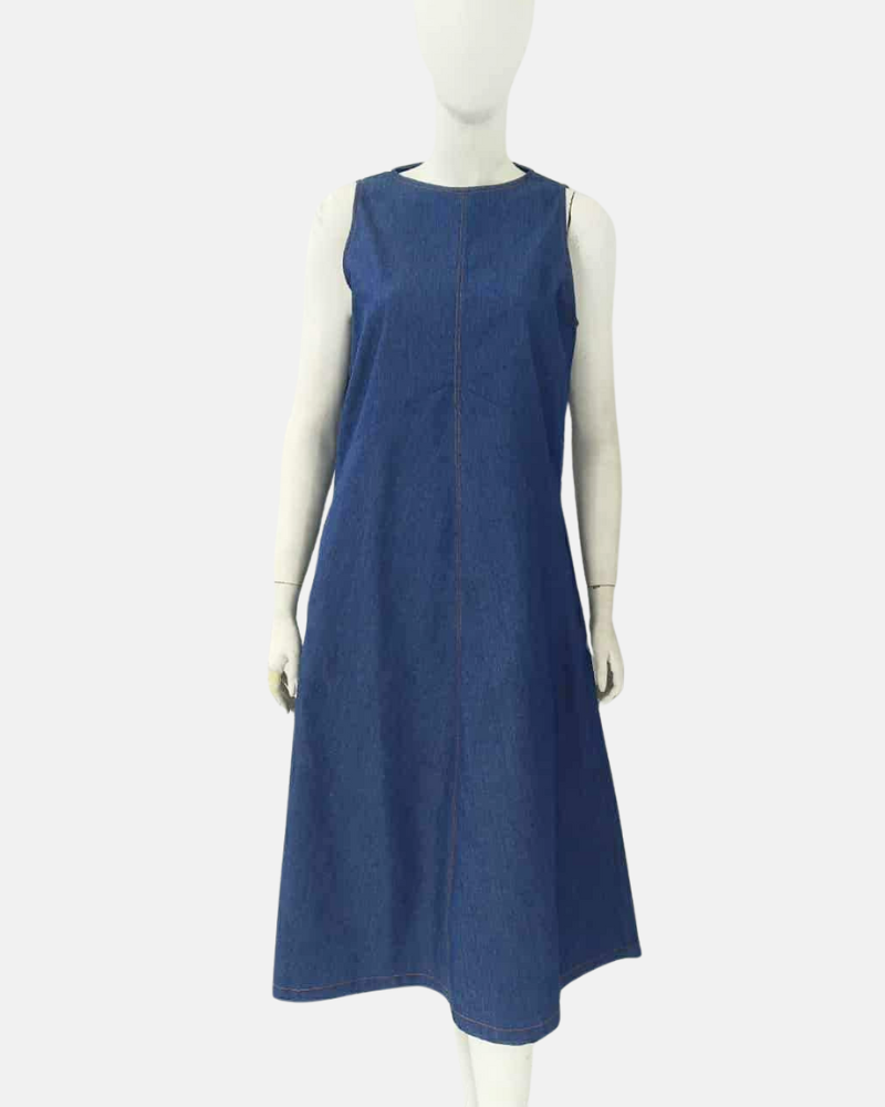 Calypso Denim Midi Dress