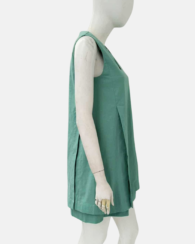 Elowen V-Neck Short Dress