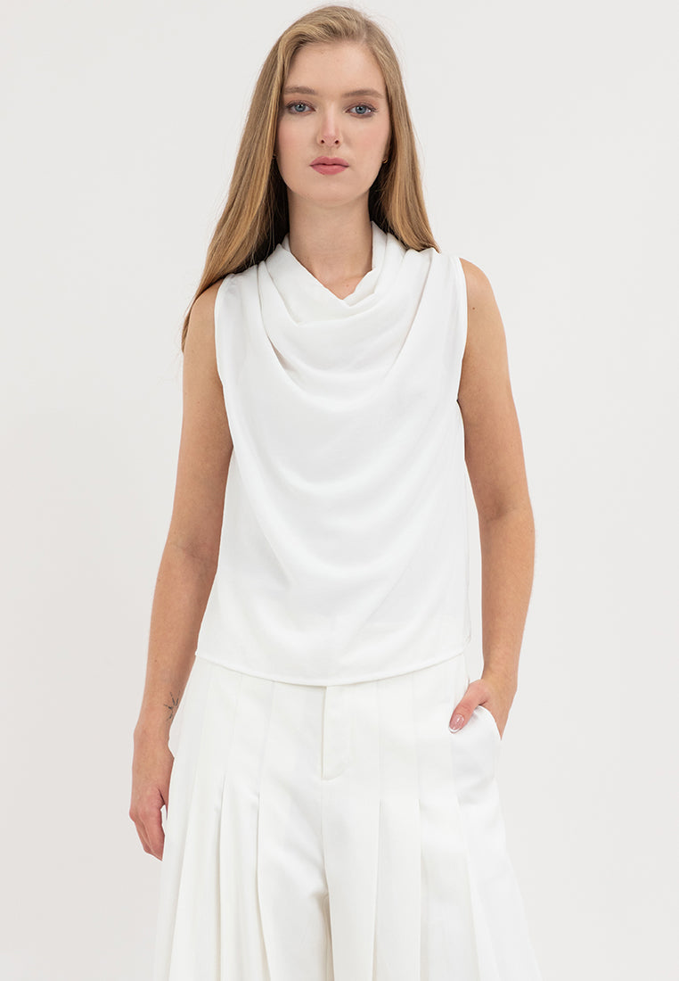 Alodie Cowl Neckline Top