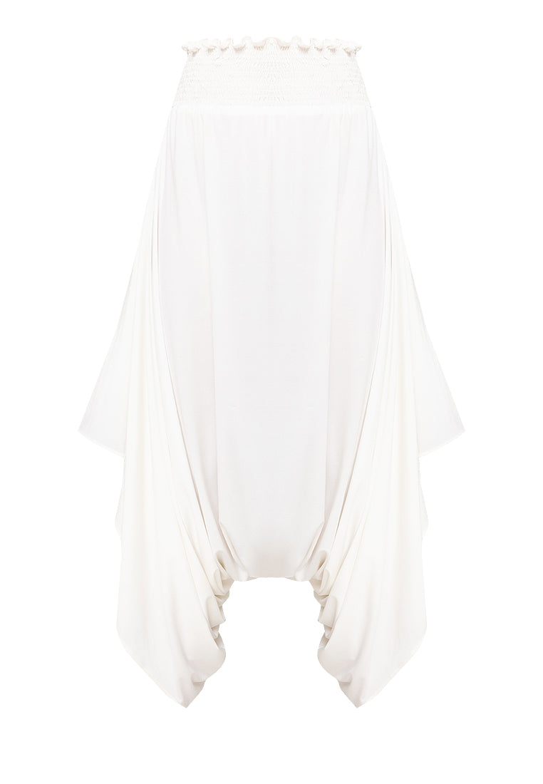 Arizona Harem Gartered Waist Jersey Pants