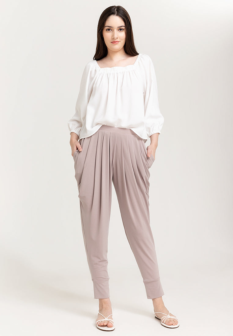 Aspen Pleated Tapered Pants