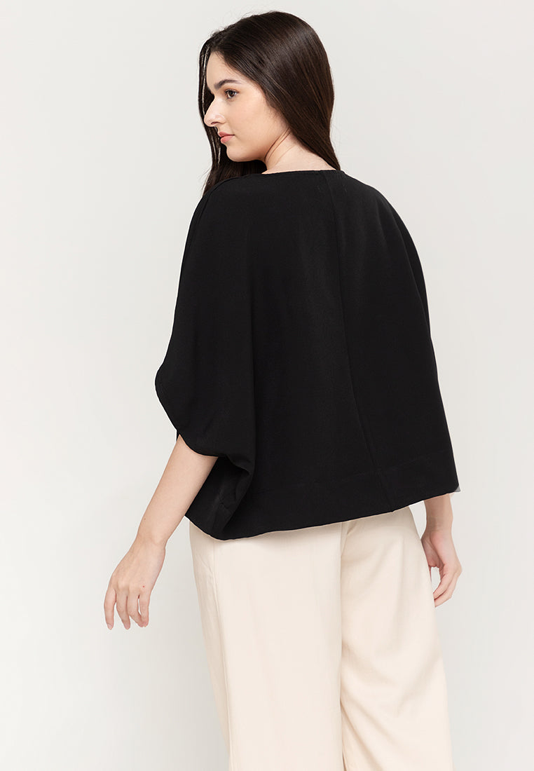 Avery V-Neck Neocrepe Top