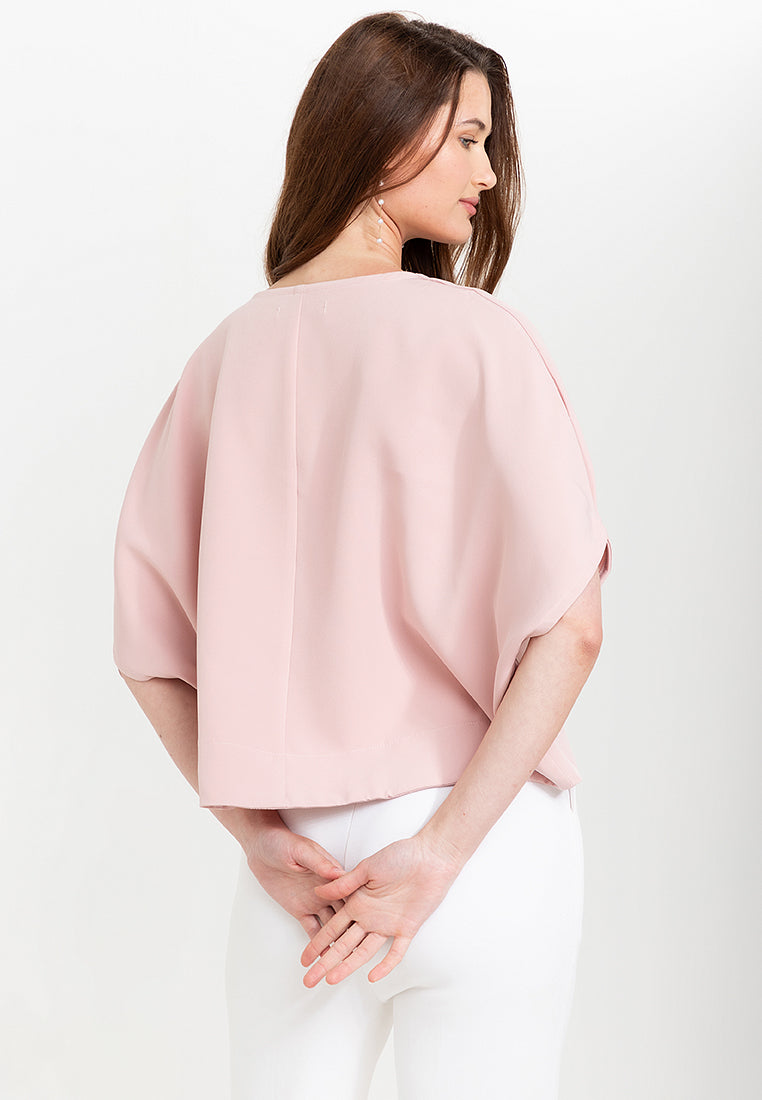 Avery V-Neck Neocrepe Top
