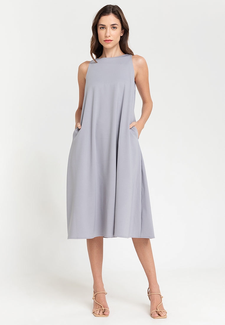 Betina Sleeveless A-Line Short Dress