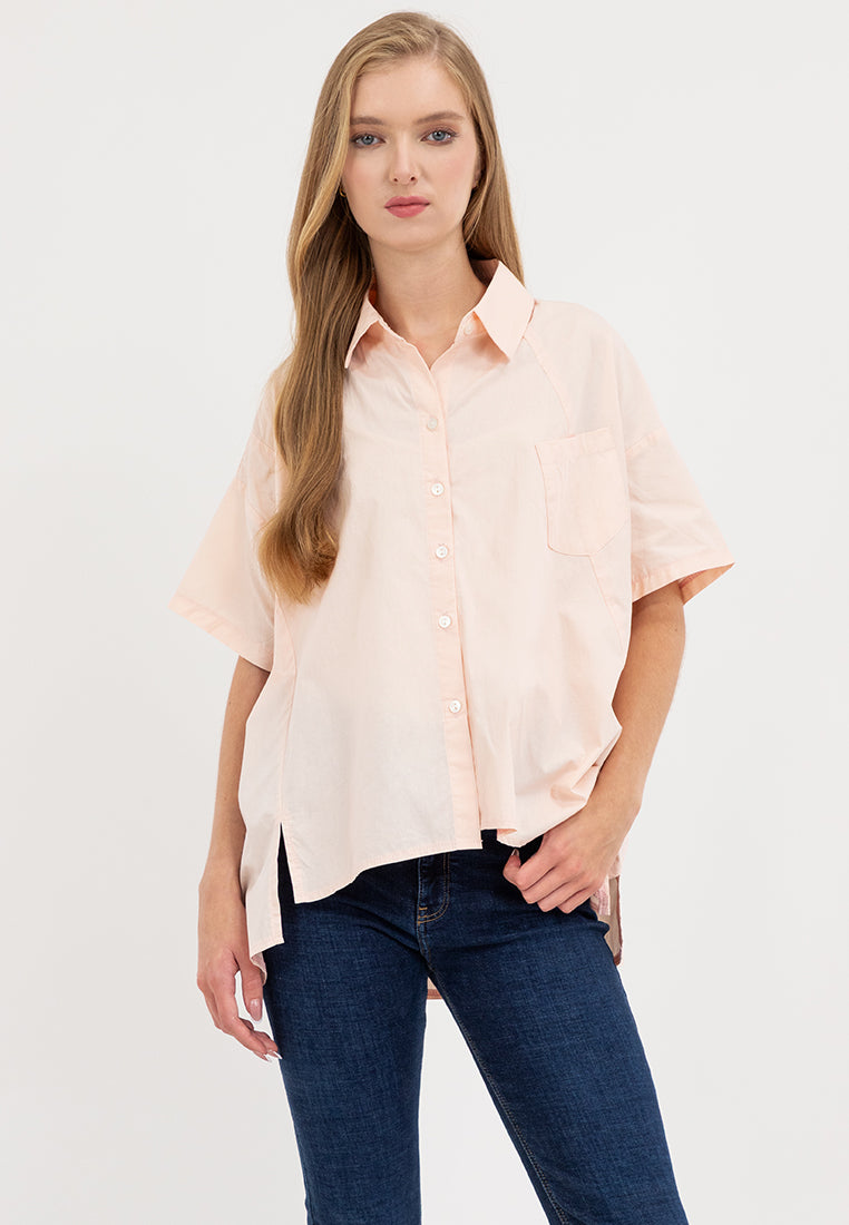 Dionne Short Sleeved Cotton Top