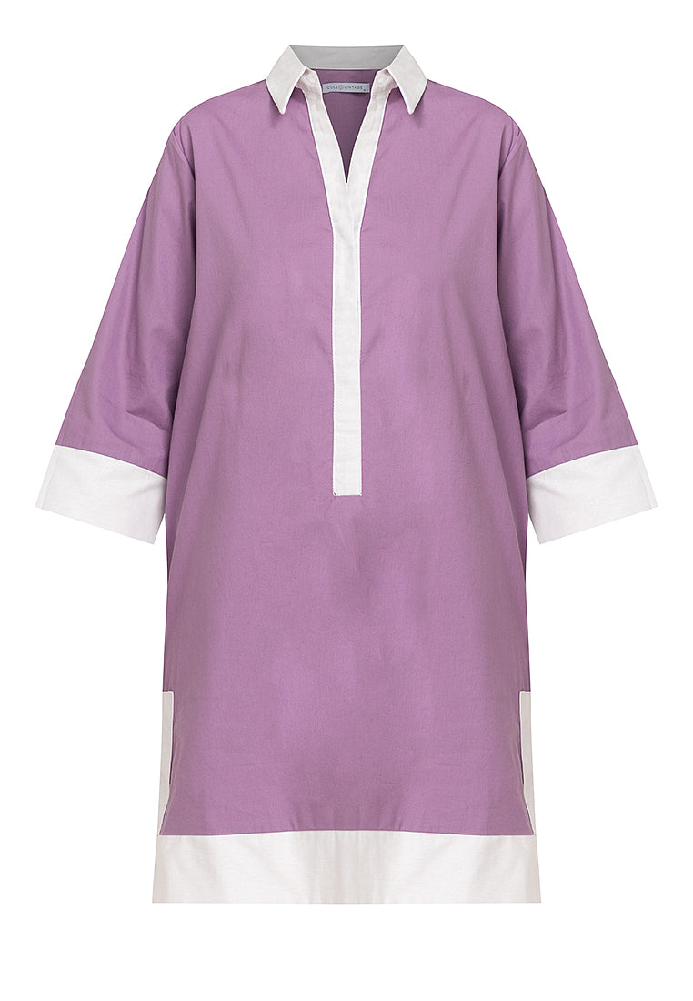 Dominique Two-toned Tunic Dress
