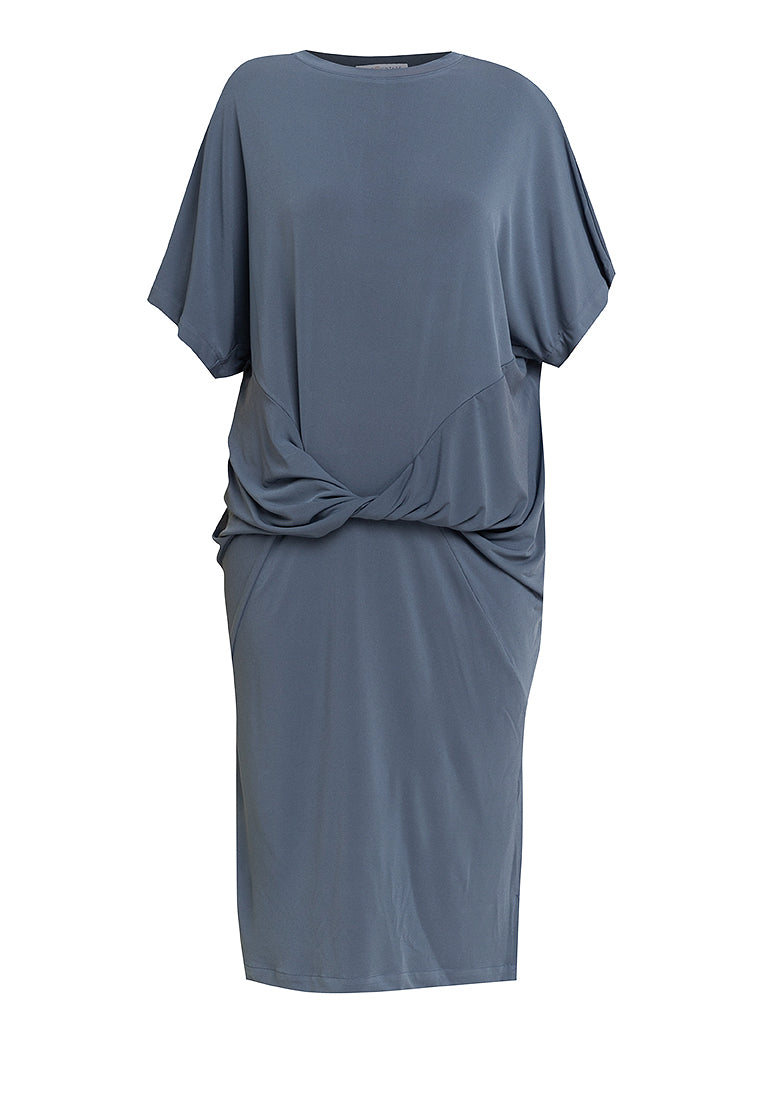 Dylan Twist Front Midi Dress