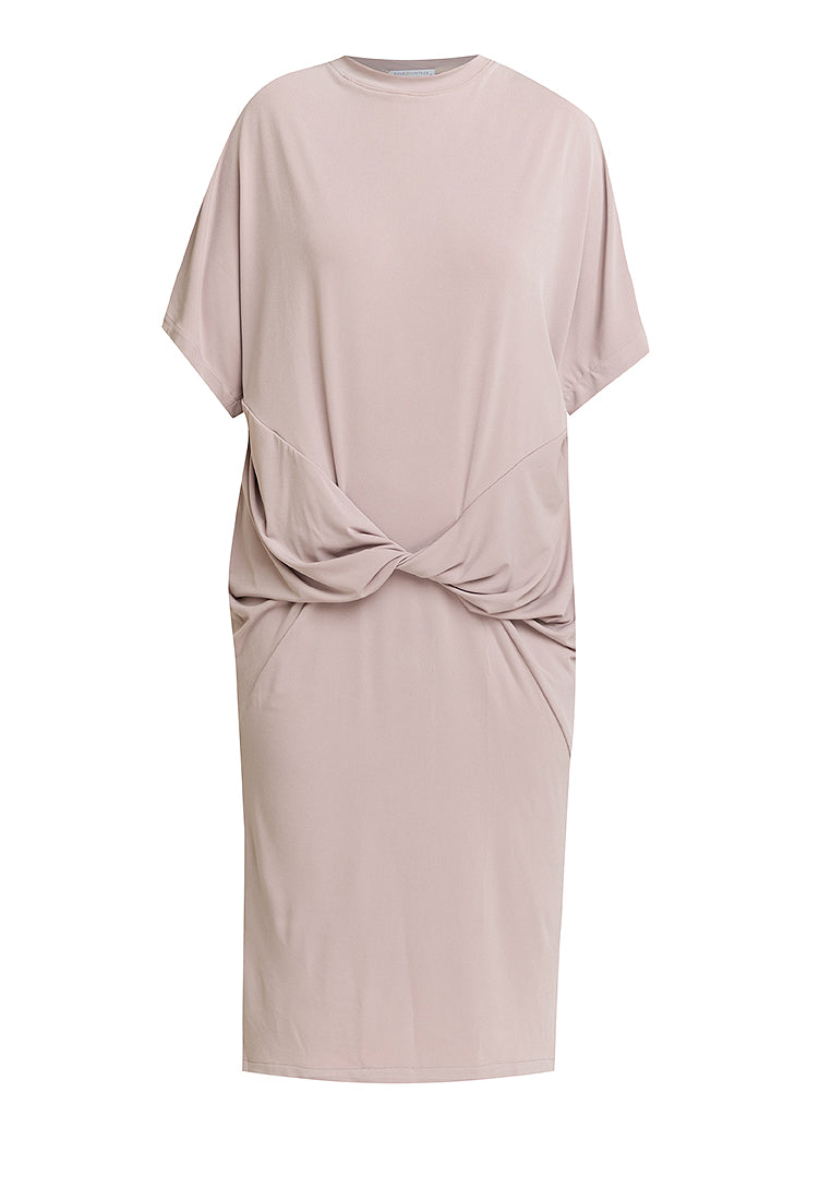 Dylan Twist Front Midi Dress
