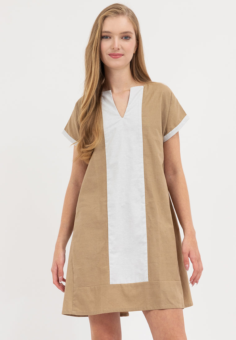 Giselle Two Tone Tunic Dress