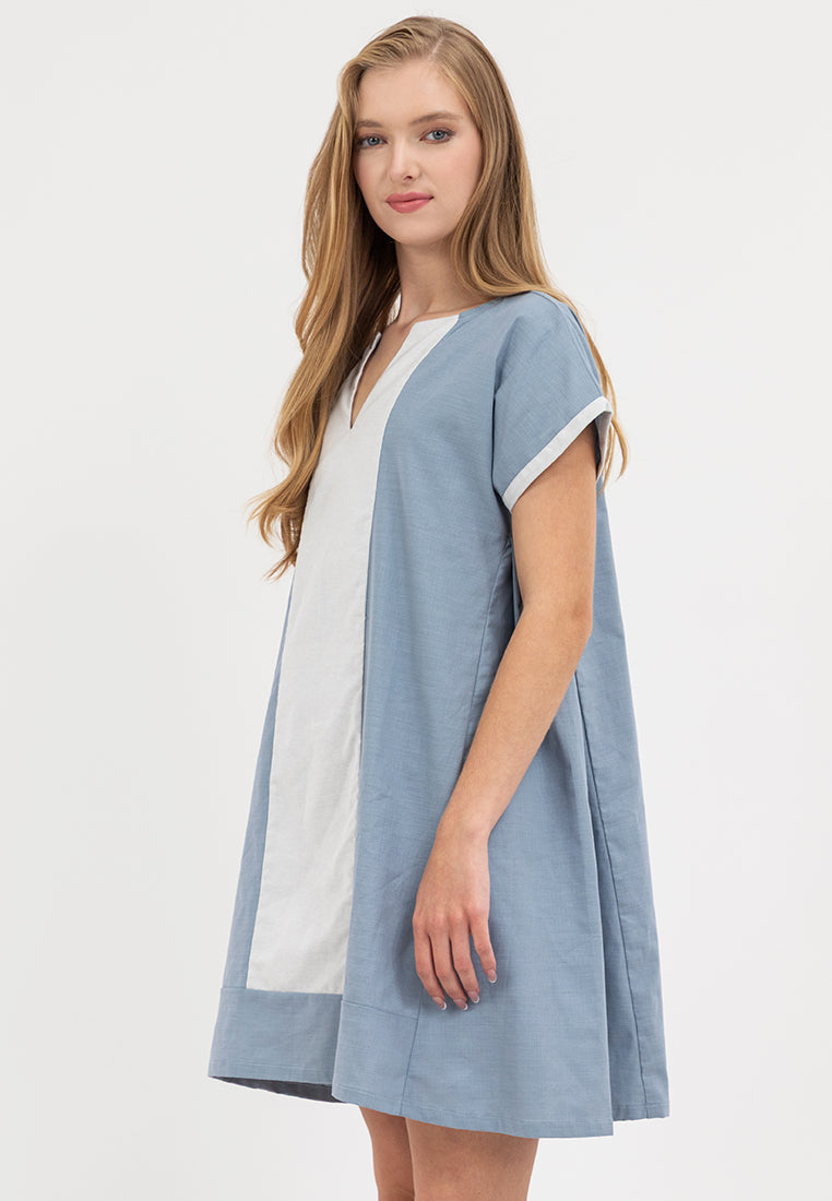 Giselle Two Tone Tunic Dress