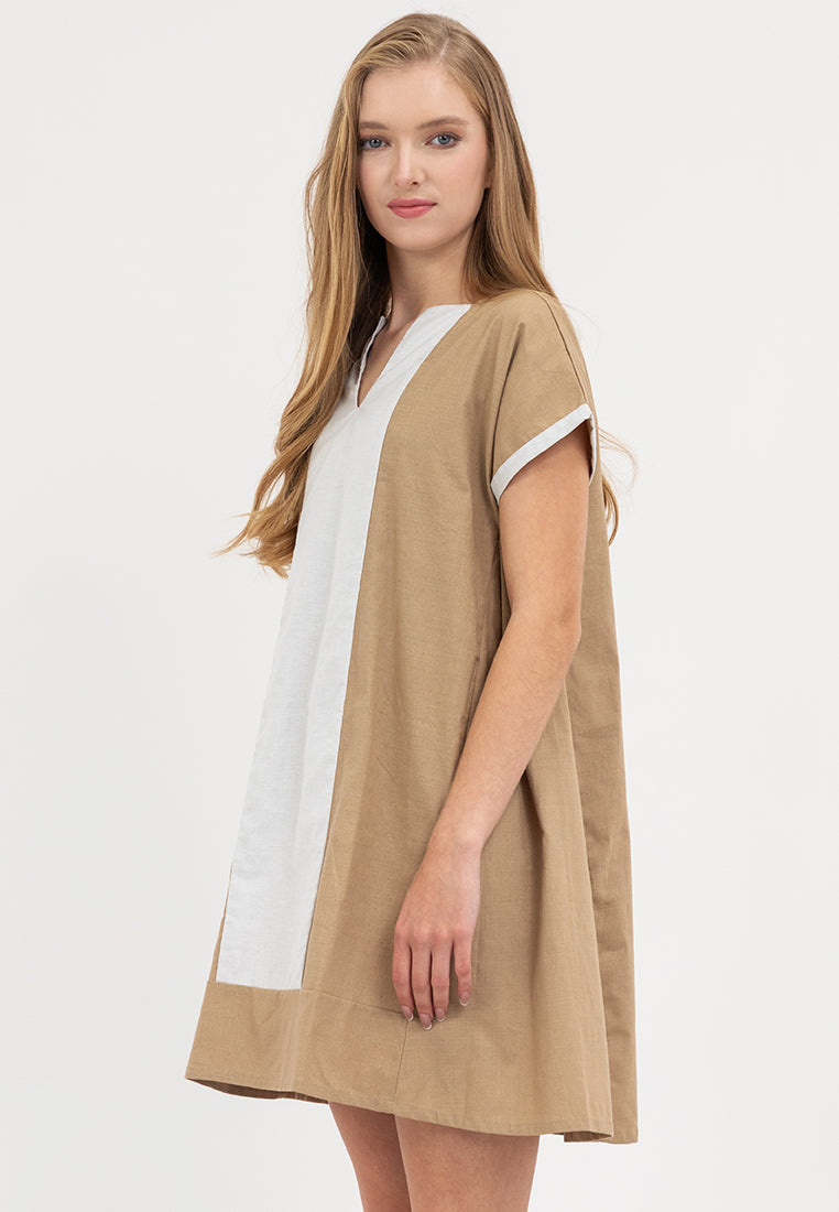 Giselle Two Tone Tunic Dress
