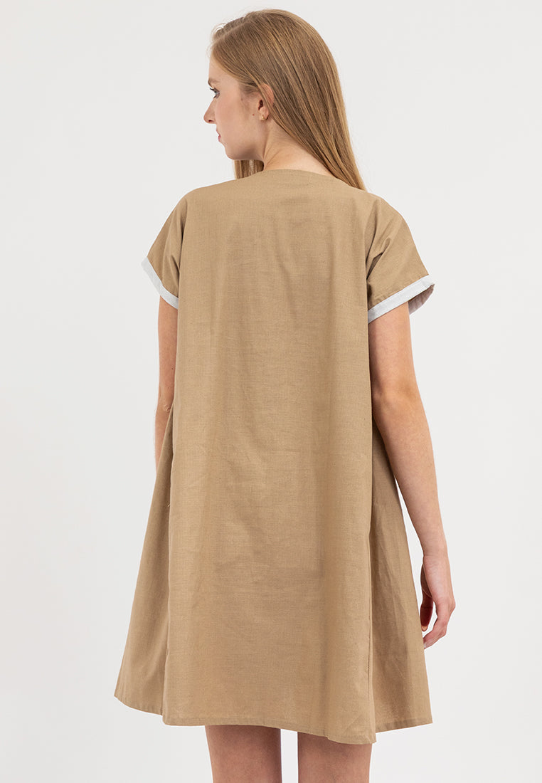 Giselle Two Tone Tunic Dress