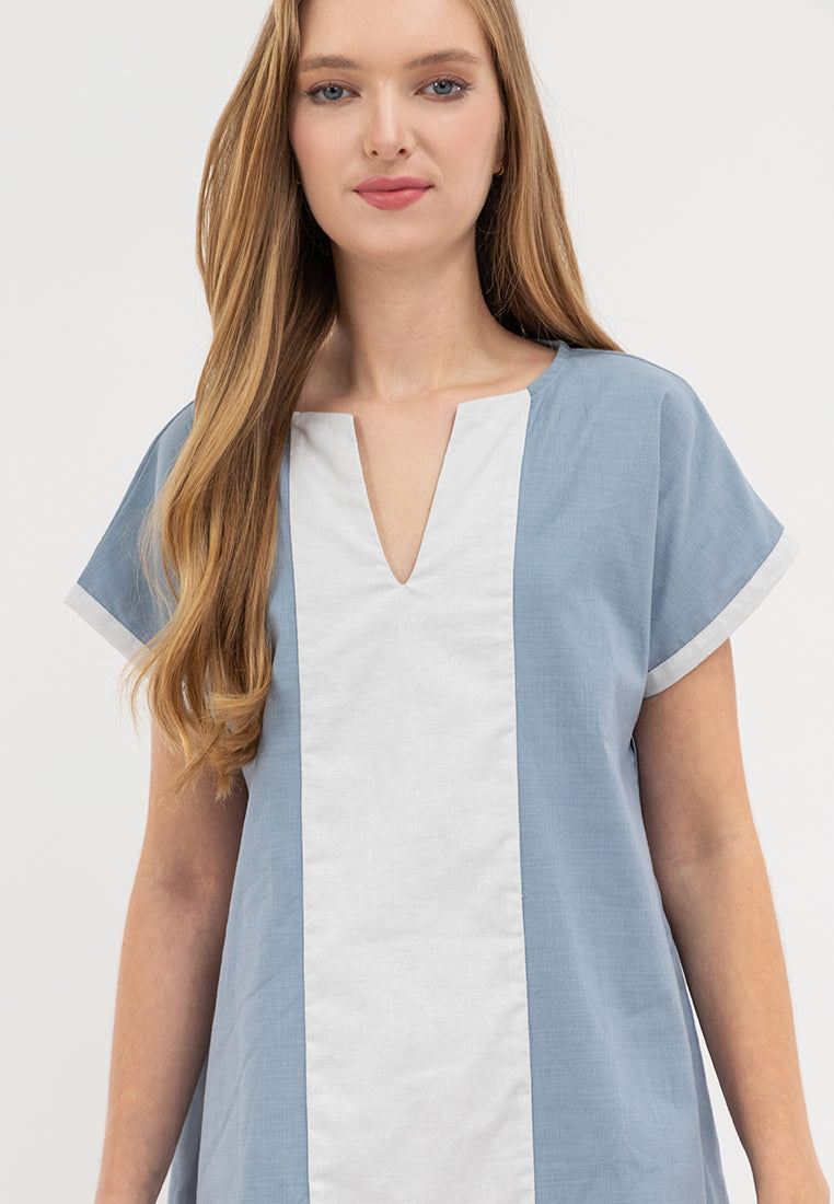 Giselle Two Tone Tunic Dress