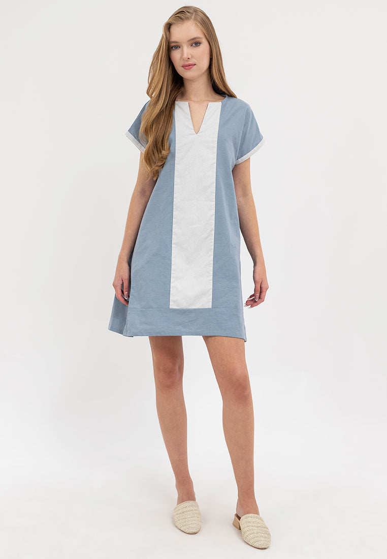 Giselle Two Tone Tunic Dress