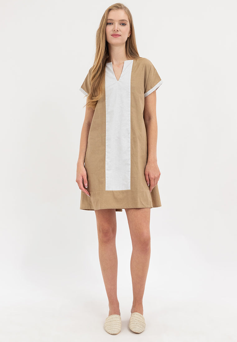 Giselle Two Tone Tunic Dress