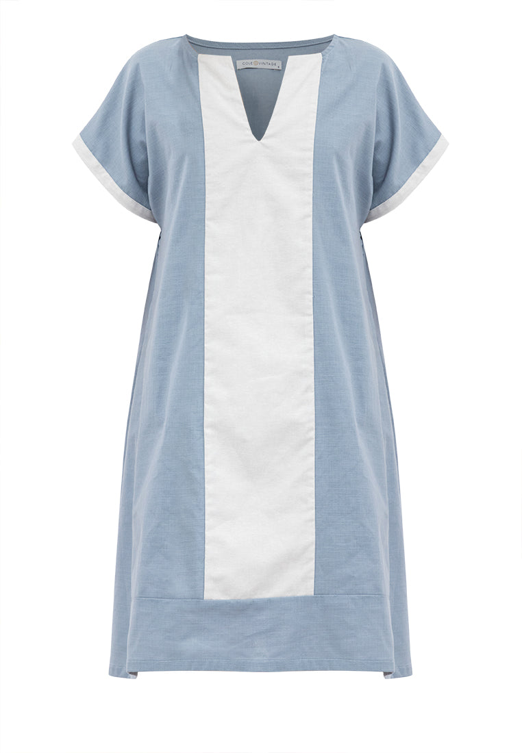Giselle Two Tone Tunic Dress