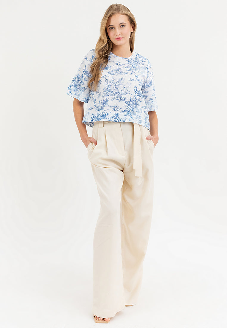 Kyra Short Sleeves Loose Top