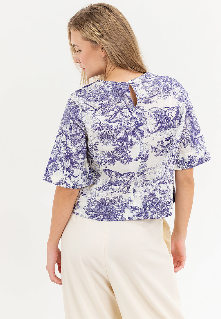 Kyra Short Sleeves Loose Top