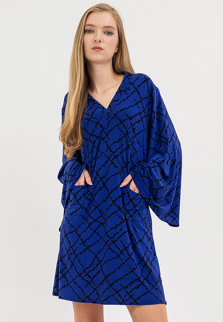 Leah Long Sleeves Short Dress