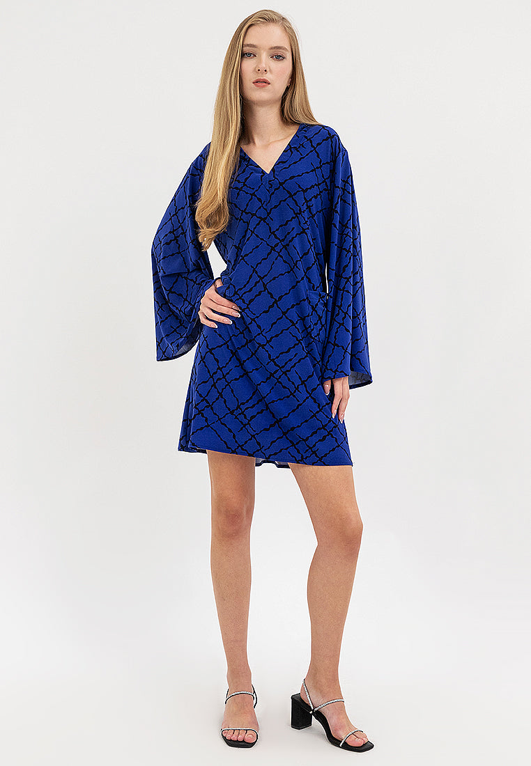 Leah Long Sleeves Short Dress