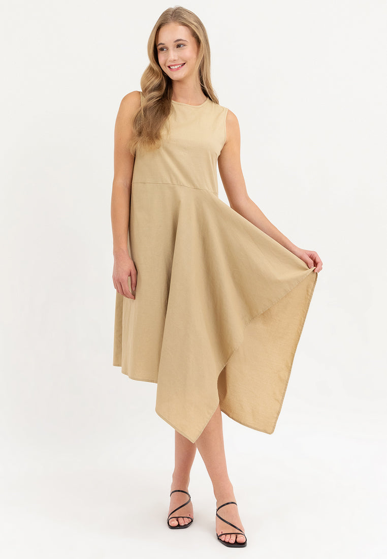 Noemi Asymmetric Hem Short Dress