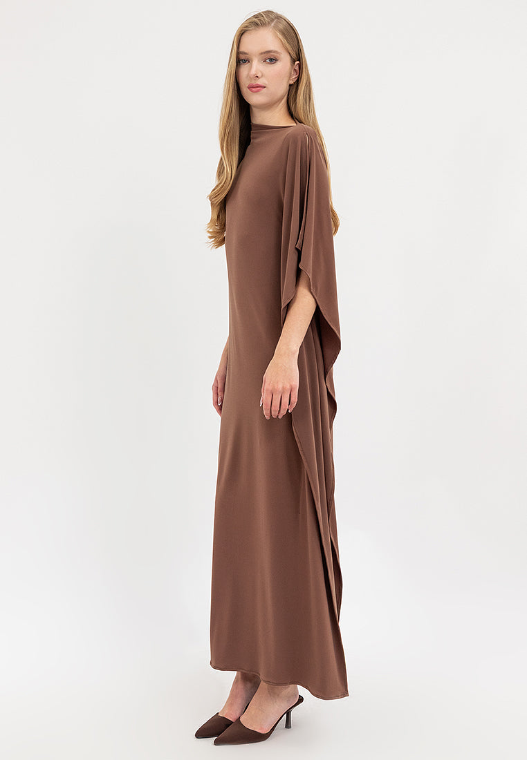 Pia Asymmetric Maxi Dress - Cole Vintage