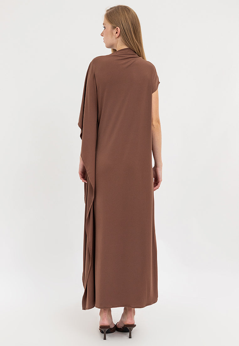 Pia Asymmetric Maxi Dress - Cole Vintage