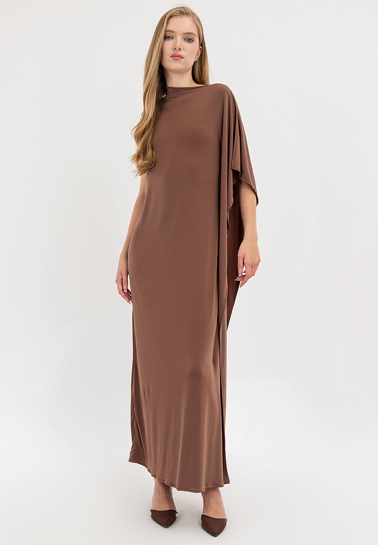 Pia Asymmetric Maxi Dress - Cole Vintage