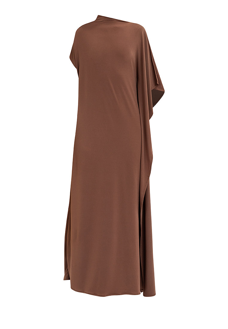 Pia Asymmetric Maxi Dress - Cole Vintage