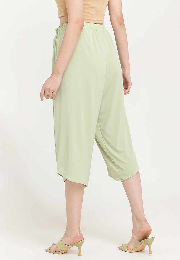 Sigrid Drawstring Waistband Jersey Culottes
