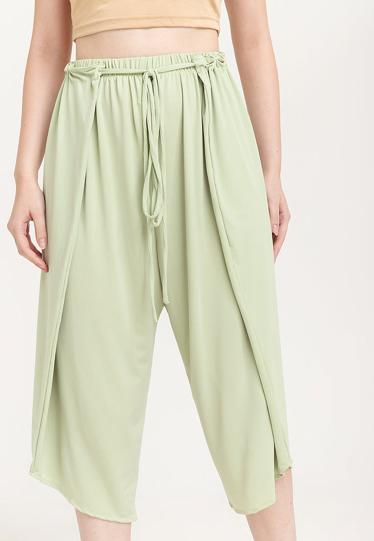 Sigrid Drawstring Waistband Jersey Culottes