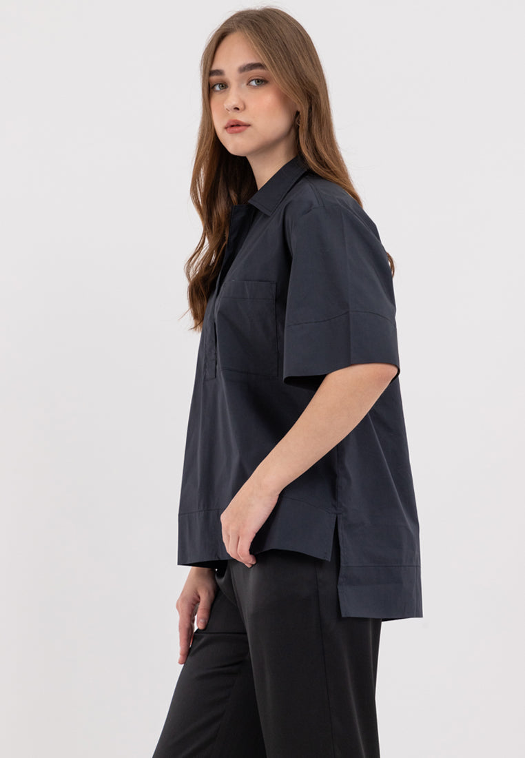 Yuna Collared Neckline Top
