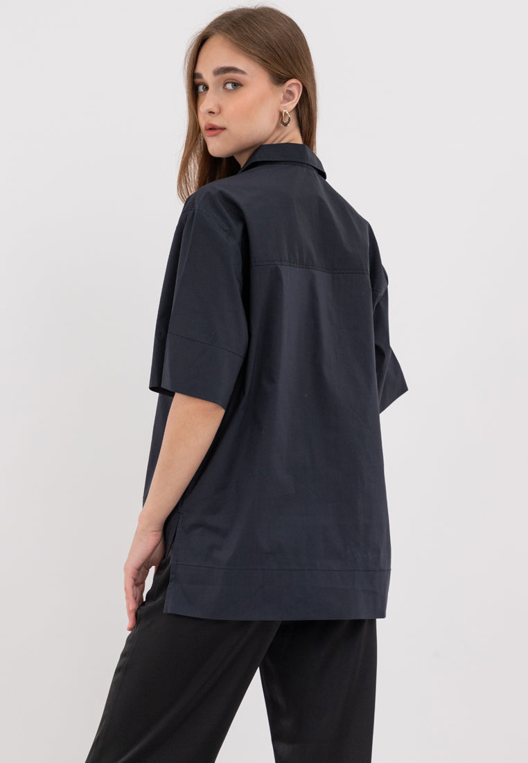 Yuna Collared Neckline Top