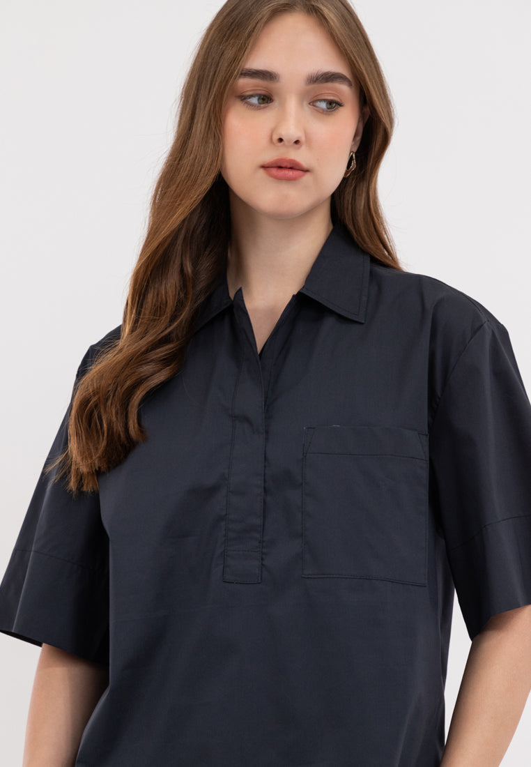 Yuna Collared Neckline Top