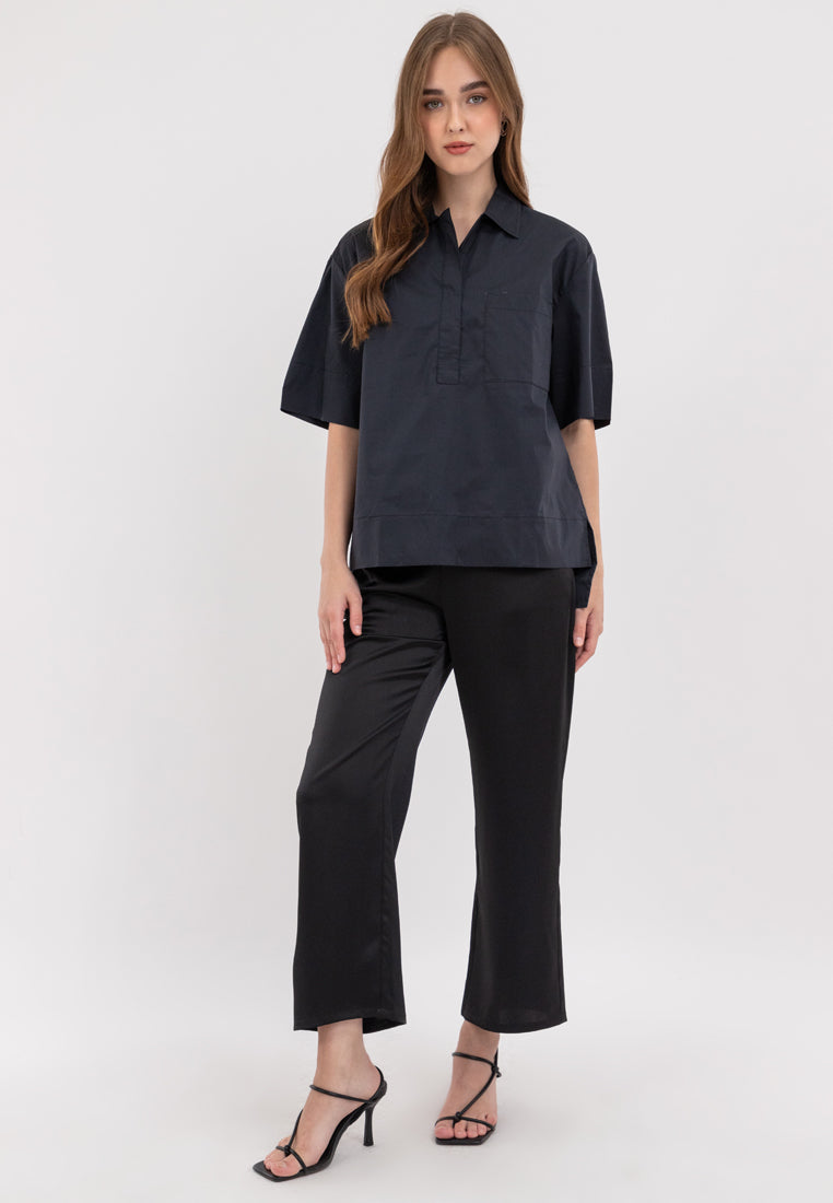 Yuna Collared Neckline Top
