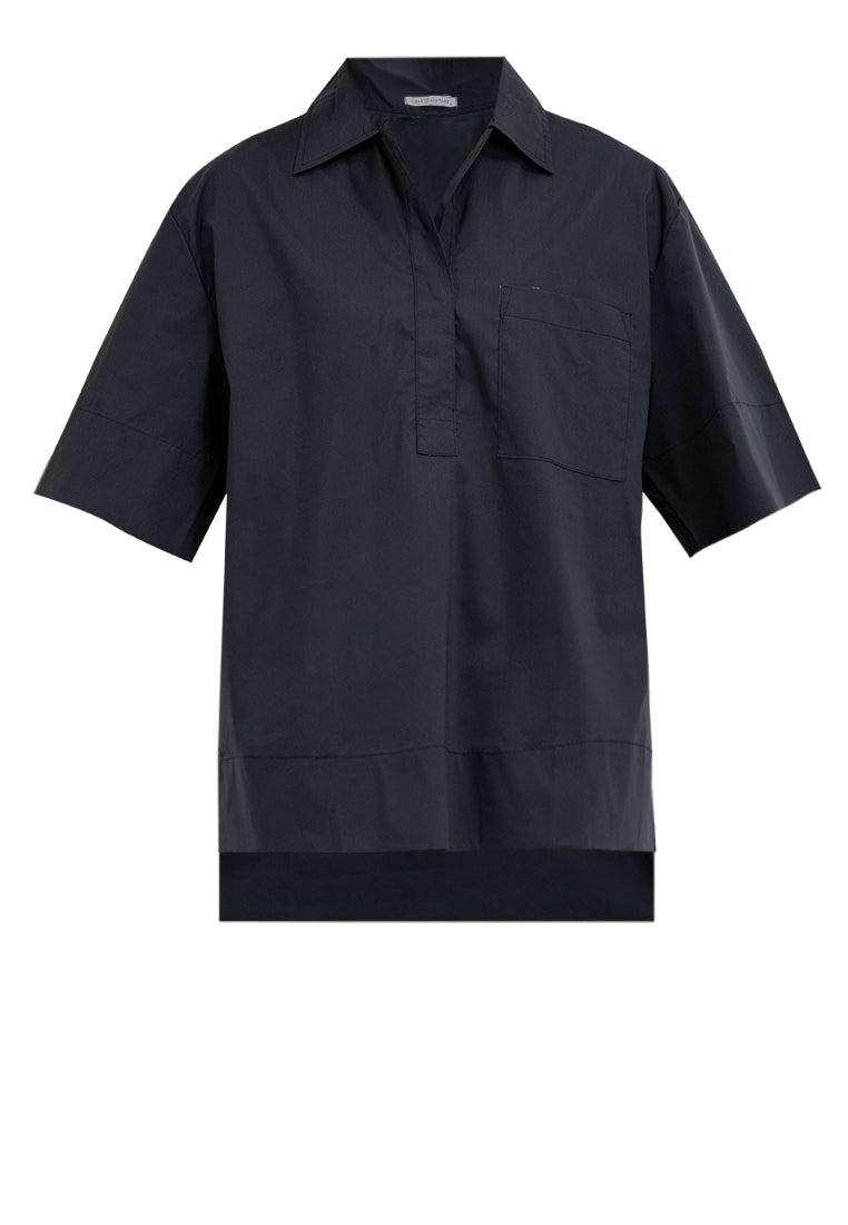 Yuna Collared Neckline Top