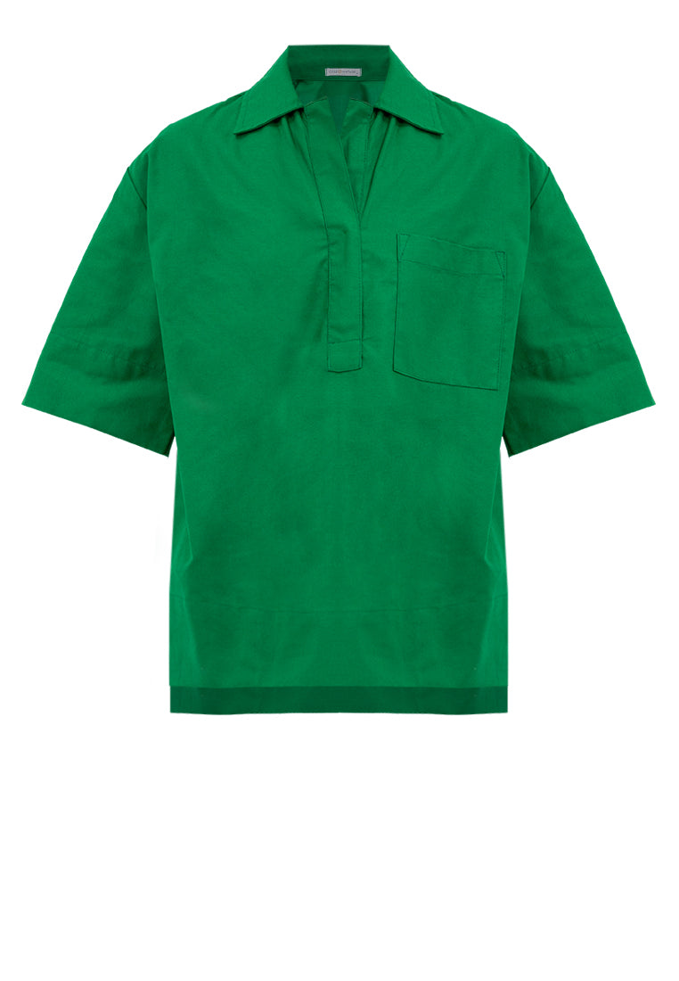 Yuna Collared Neckline Top