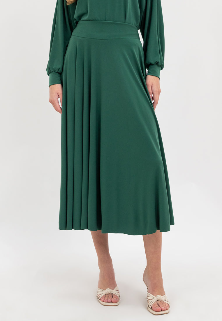 Zanya A-Line Midi Skirt