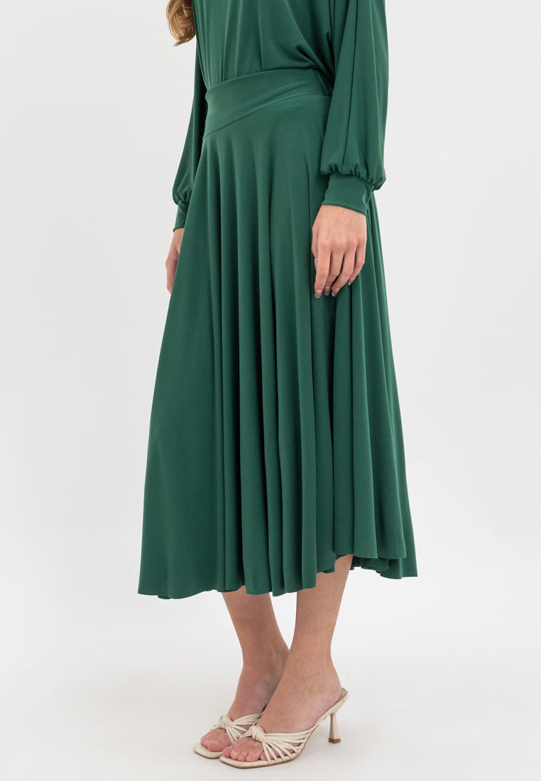Zanya A-Line Midi Skirt