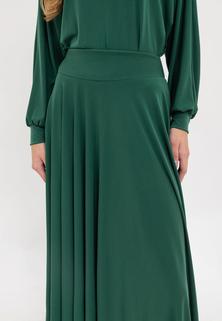 Zanya A-Line Midi Skirt