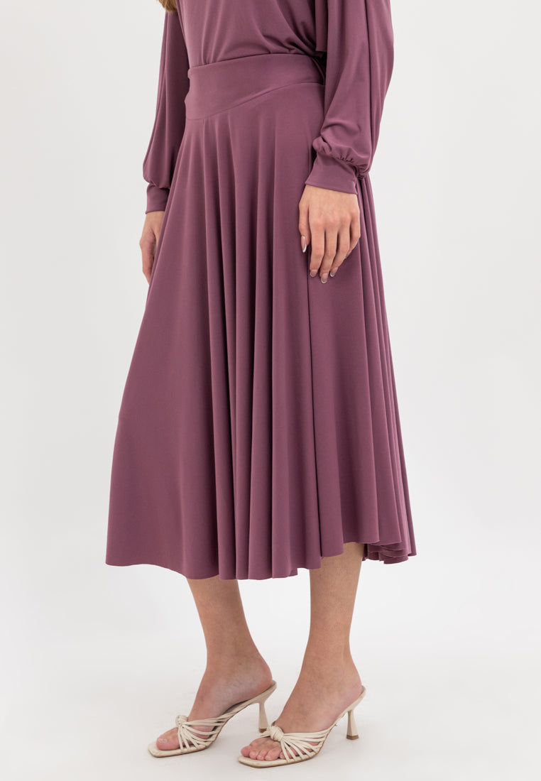 Zanya A-Line Midi Skirt
