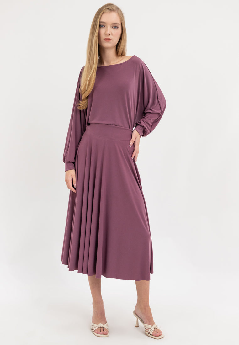 Zanya A-Line Midi Skirt