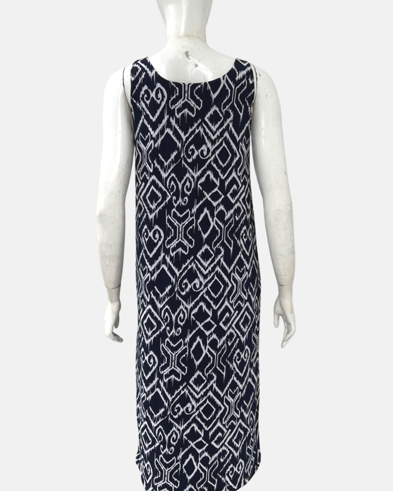 Reena Sleeveless Printed Jersey Short Dress