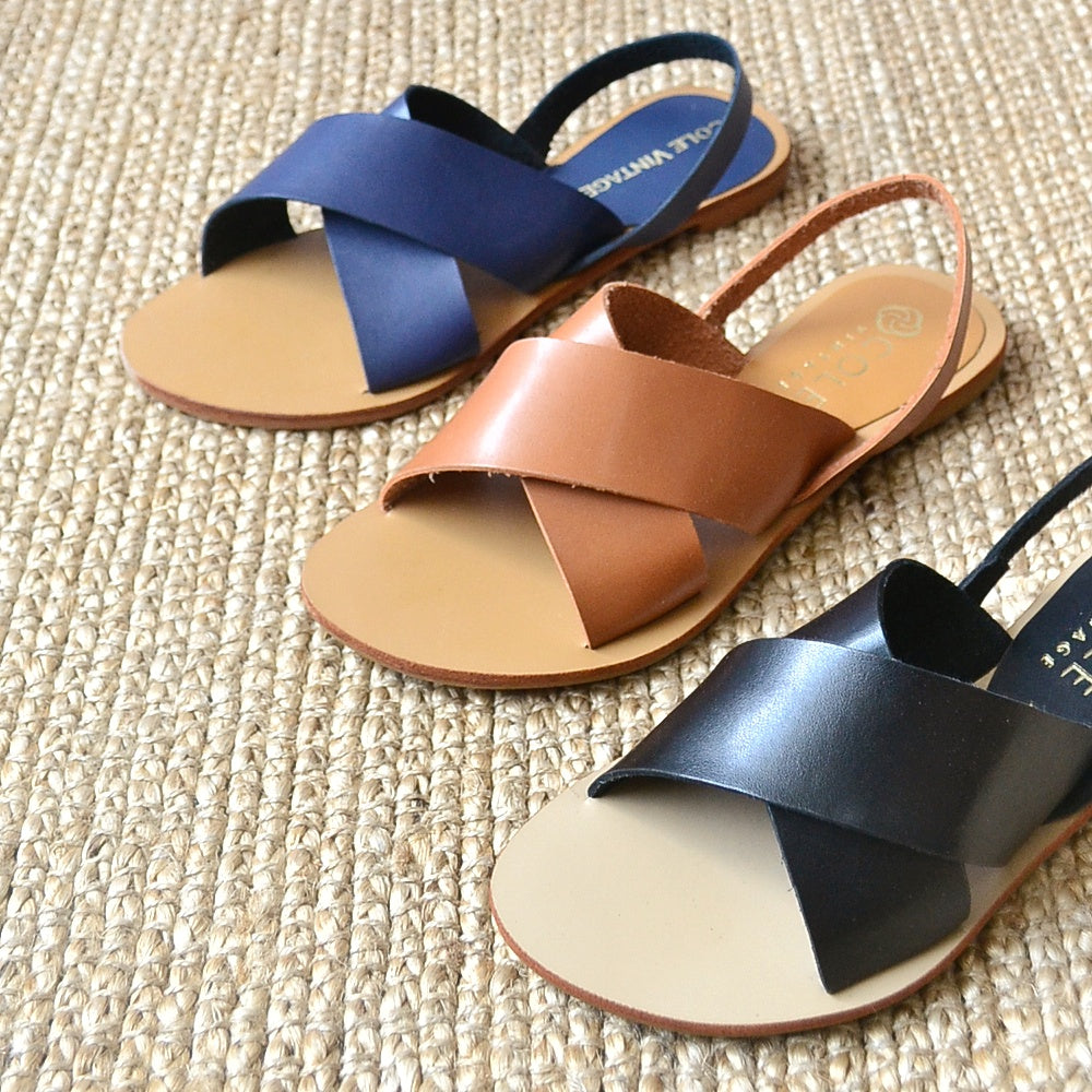 Avelino Slingback Mandals - Cole Vintage